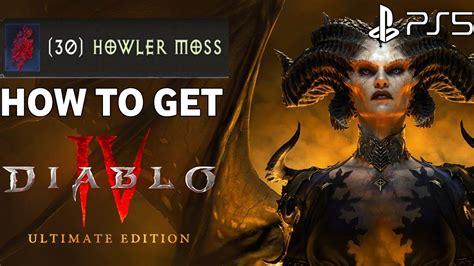 How to get Howler Moss in Diablo 4